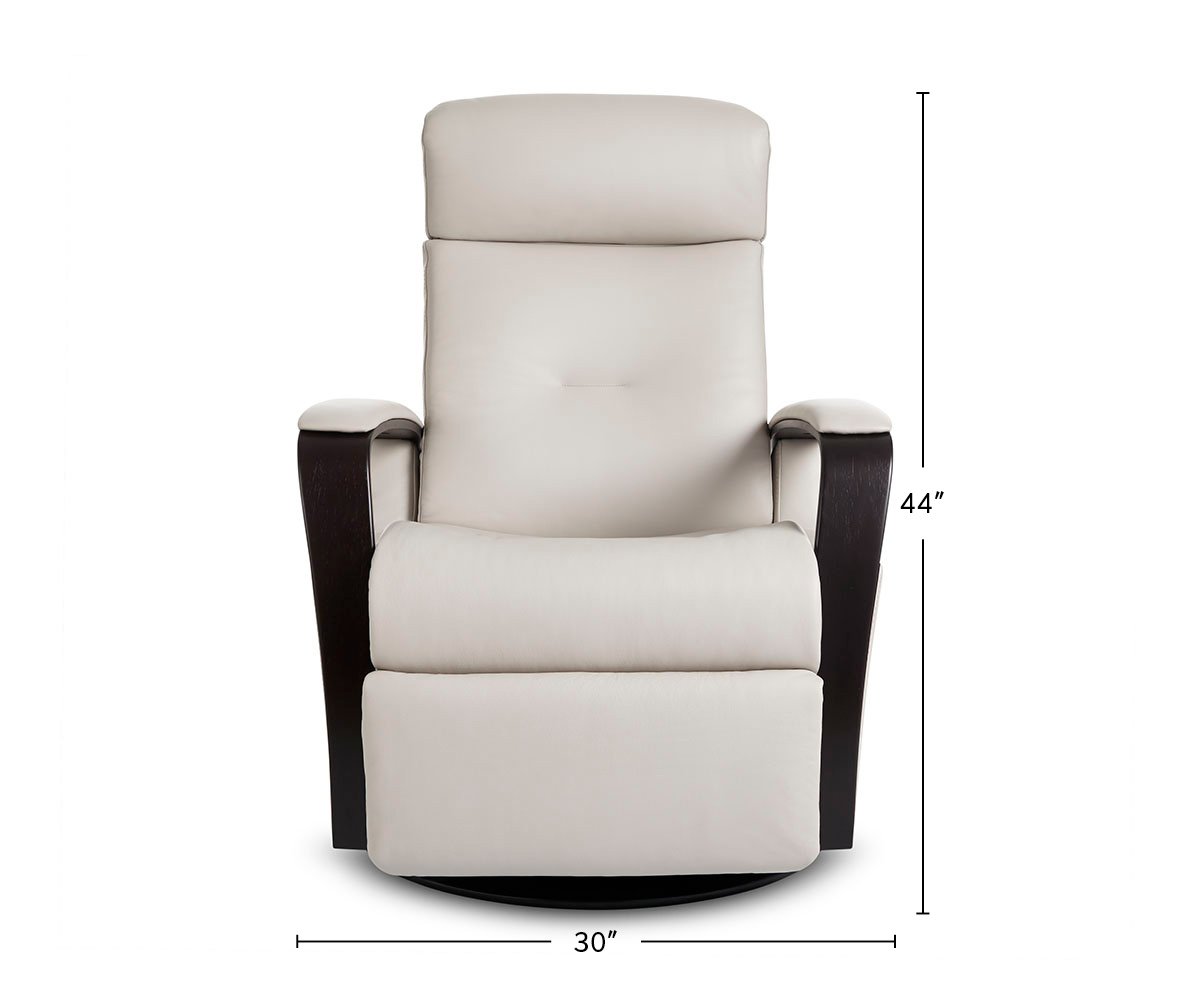 Namsos Leather Power Recliner dimensions