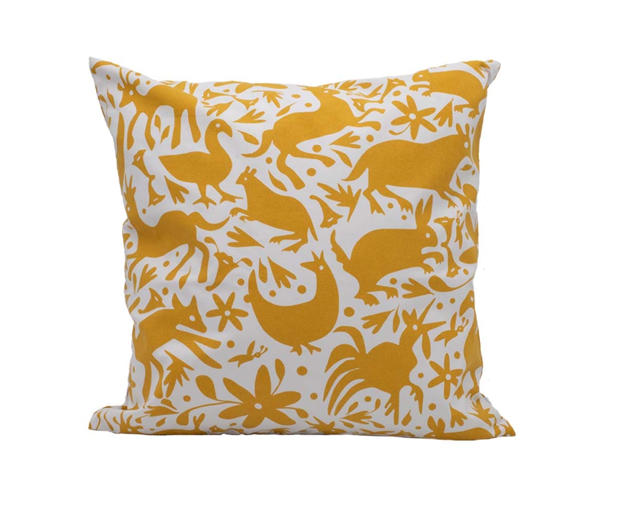 Froland Pillow Cover - Mustard