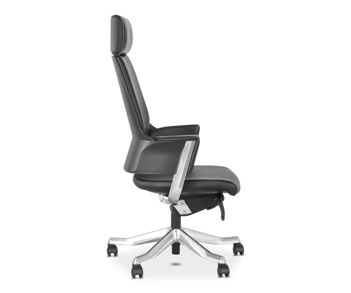Leather Office Chair - Delphi - Dania Furniture
