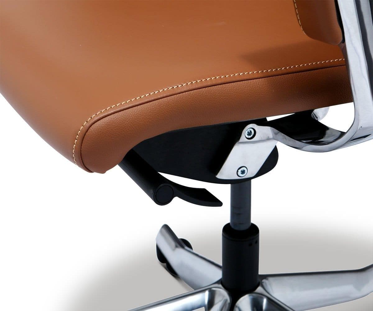 delphi leather desk chair