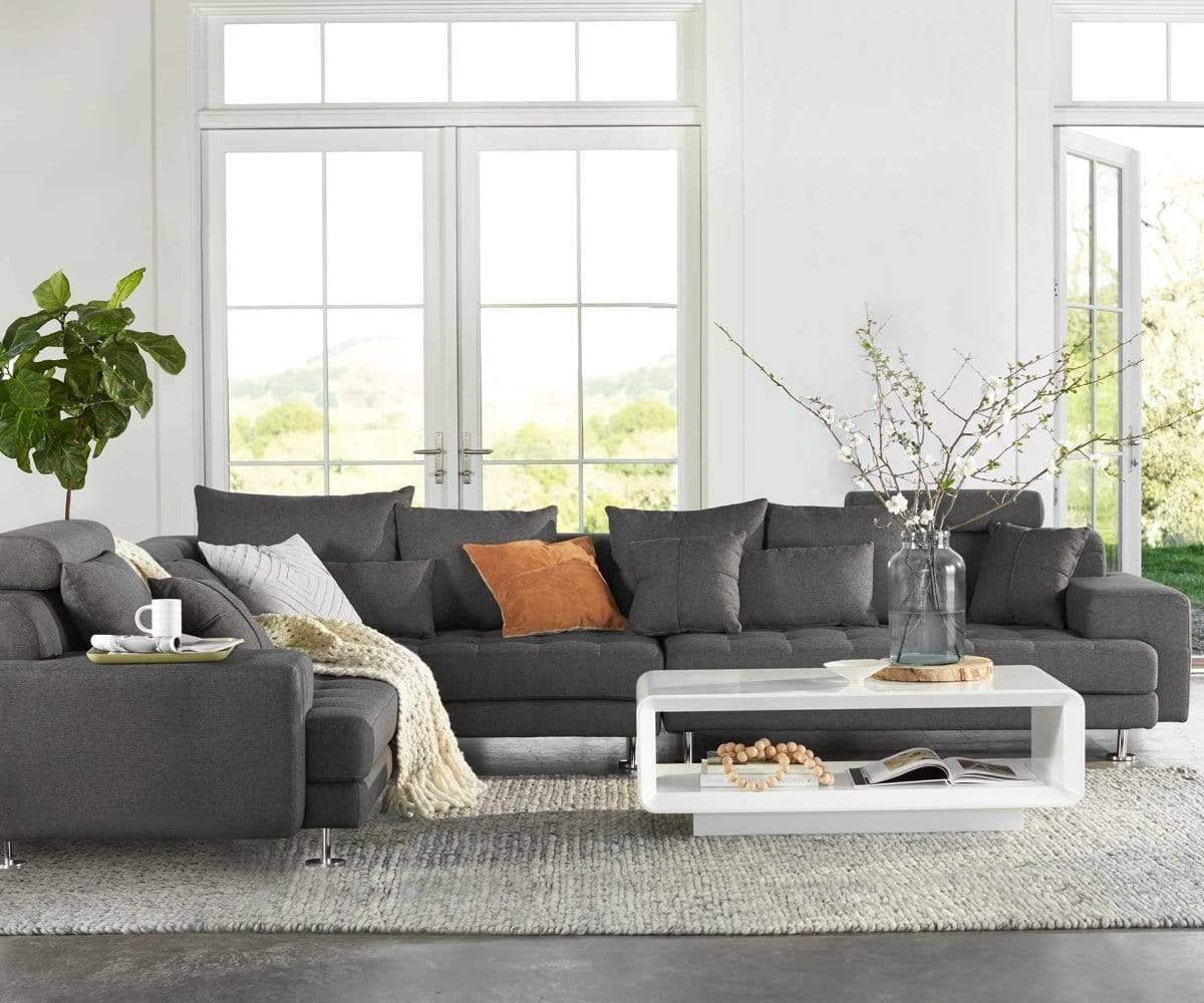 Cepella Sectional Right Seated DaniaFurniturecom
