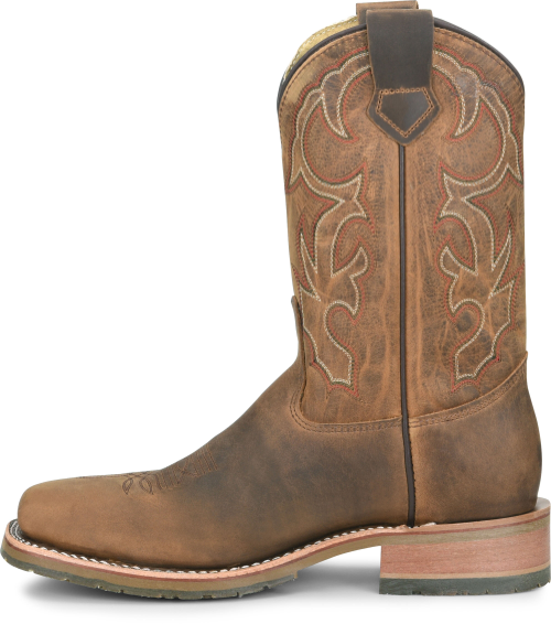 double h steel toe western boots