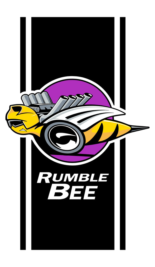 Dodge Rumble Bee box side decal #2440 – Car Pretty Inc.