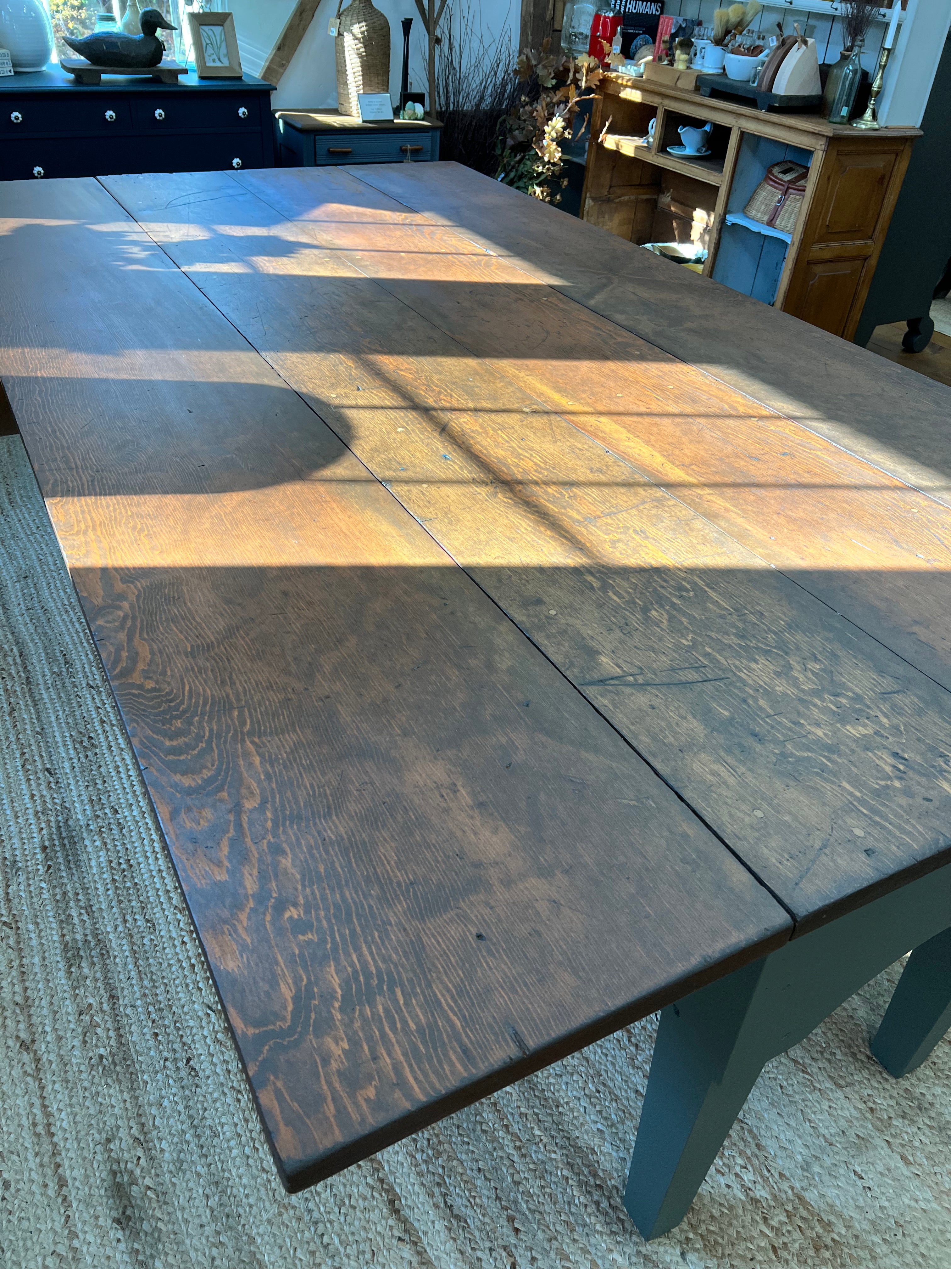 9’ Drop Leaf Harvest Table