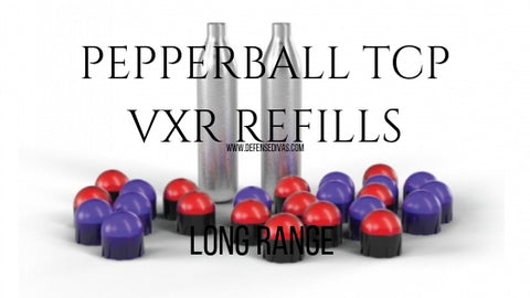pepperball tcp refills vxr long range pepper spray pellets