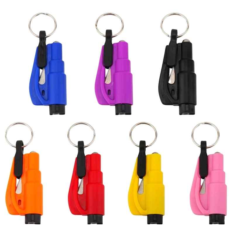 The Car Hack 3 in 1 Auto Safety Tools Keychain