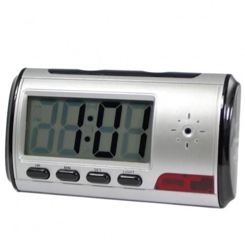 alarm clock hidden camera with audio made in usa