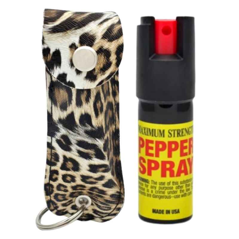 Cheetah print Pepper Spray