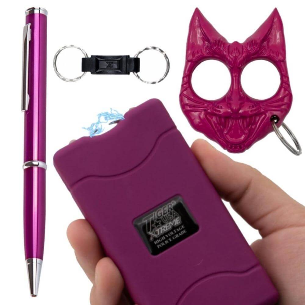 Police-Strength Pepper Spray/Stun Gun Self-Defense Kit