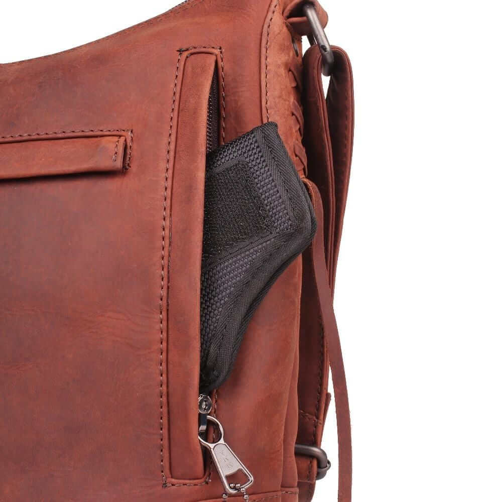 women's lifetime leather crossbody bag