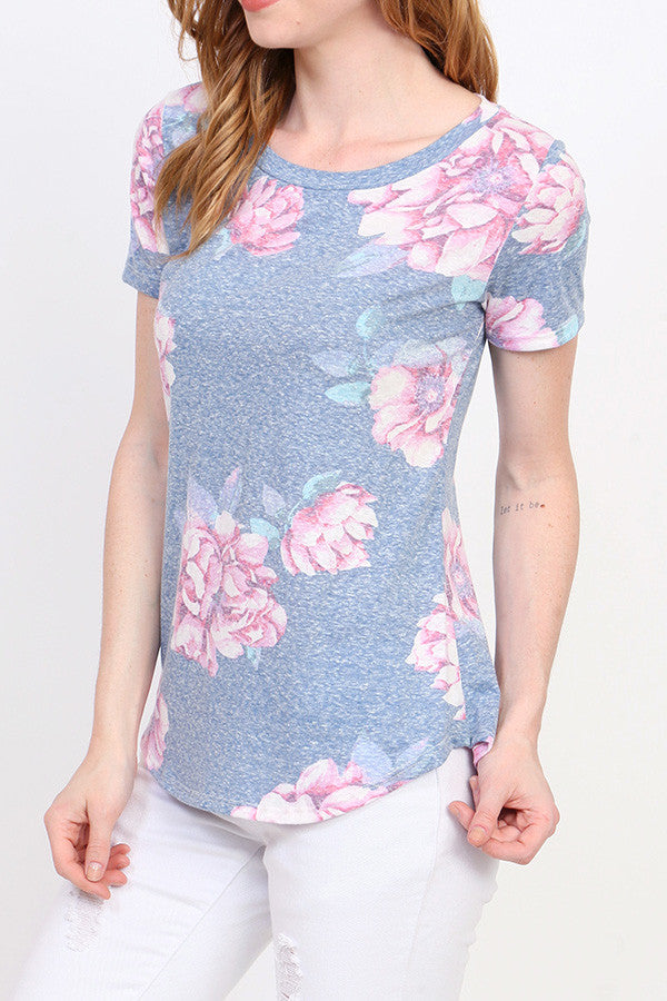 Harper Floral Print Top – Heavens To Betsy Boutique Online