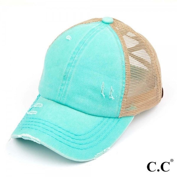 Cc Criss Cross Back Ponytail Hat Heavens To Betsy Boutique Online