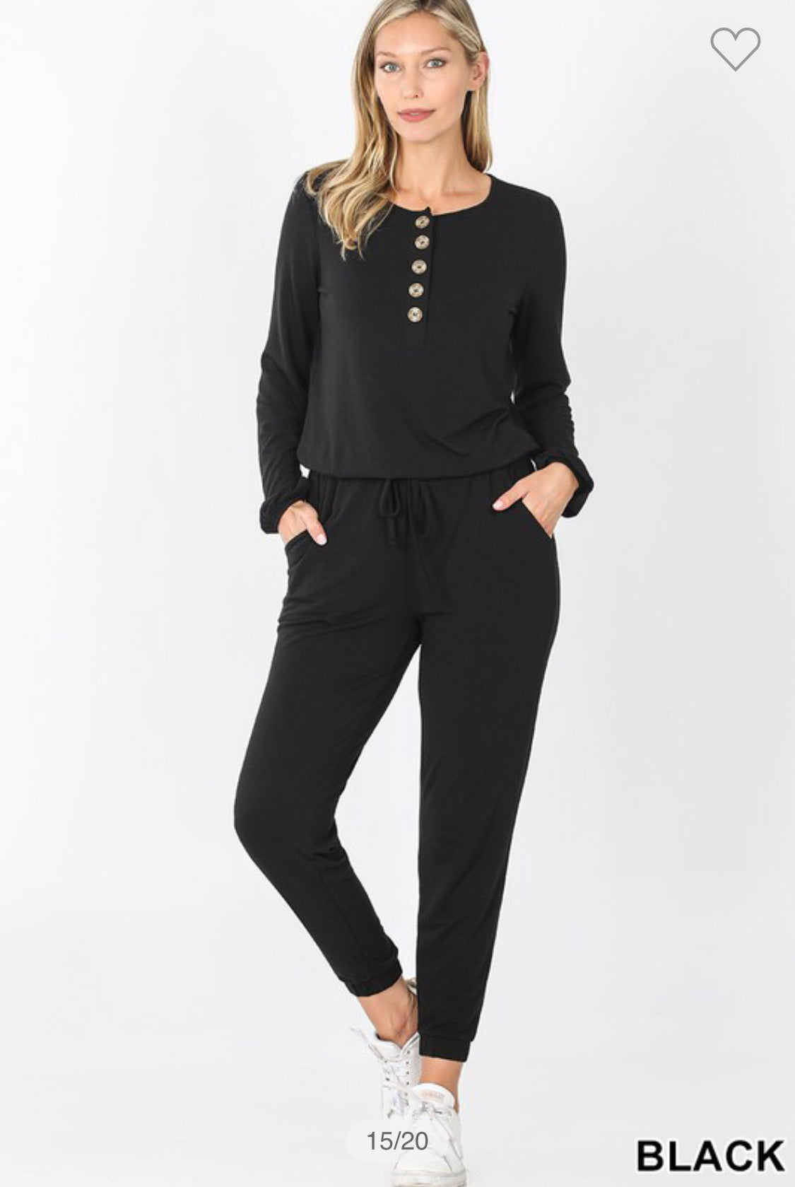 Ultimate Comfort Long Sleeve Jogger Jumpsuit – Heavens To Betsy ...