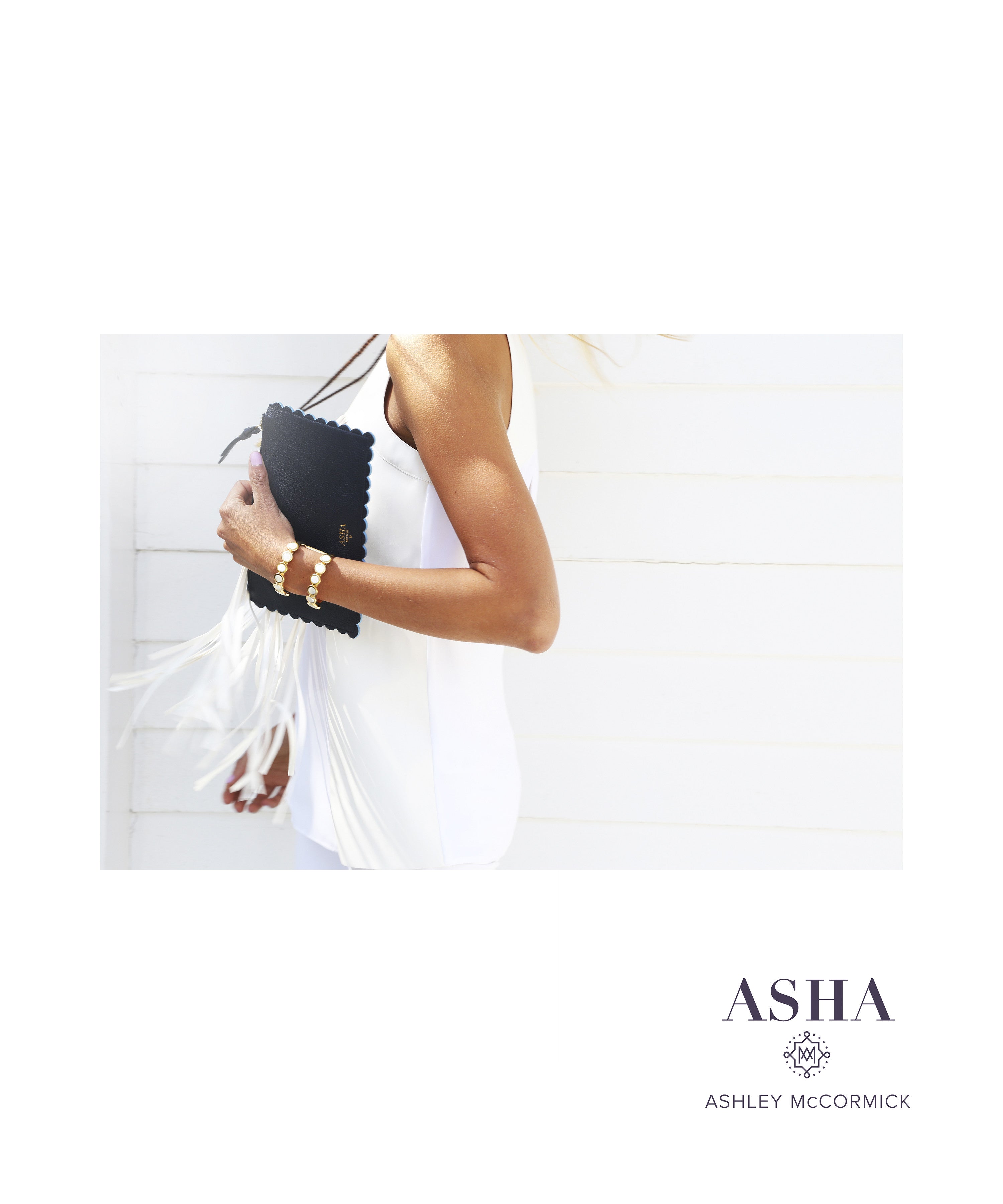 ASHA by Ashley McCormick Initial Charm – Asha By ADM