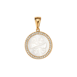 ASHA By Ashley Mop Zodiac Pendant Necklace – Asha By ADM