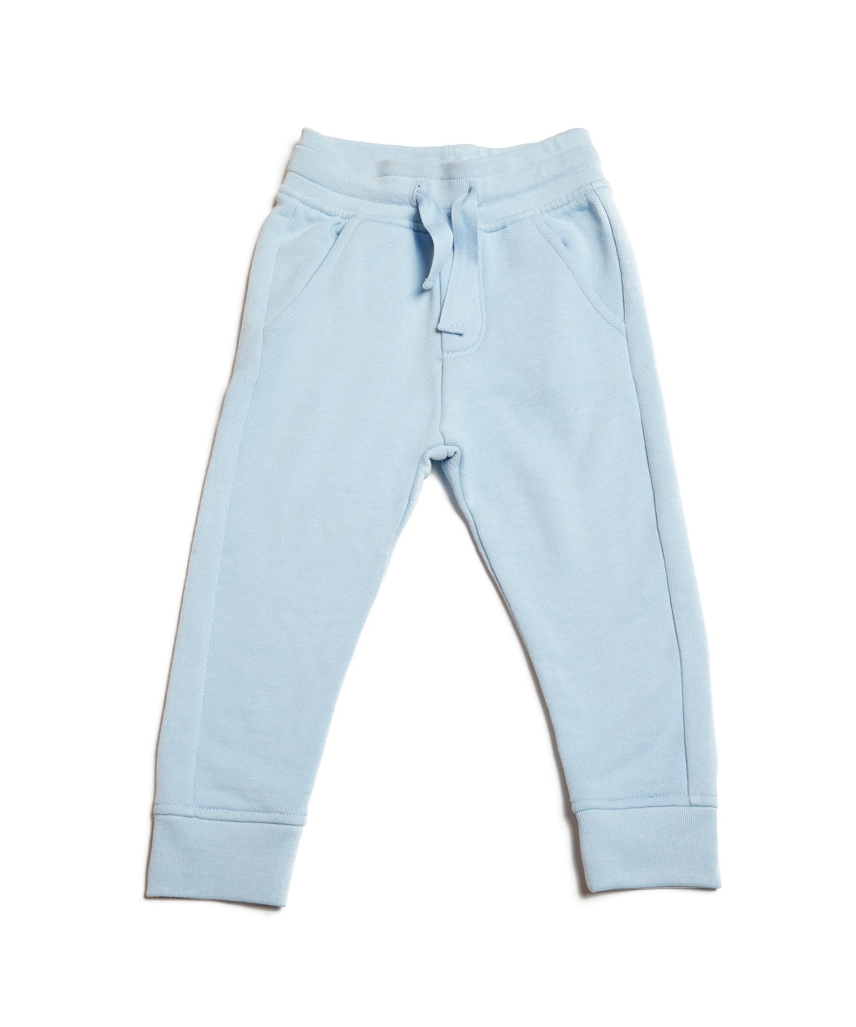 powder blue sweatpants