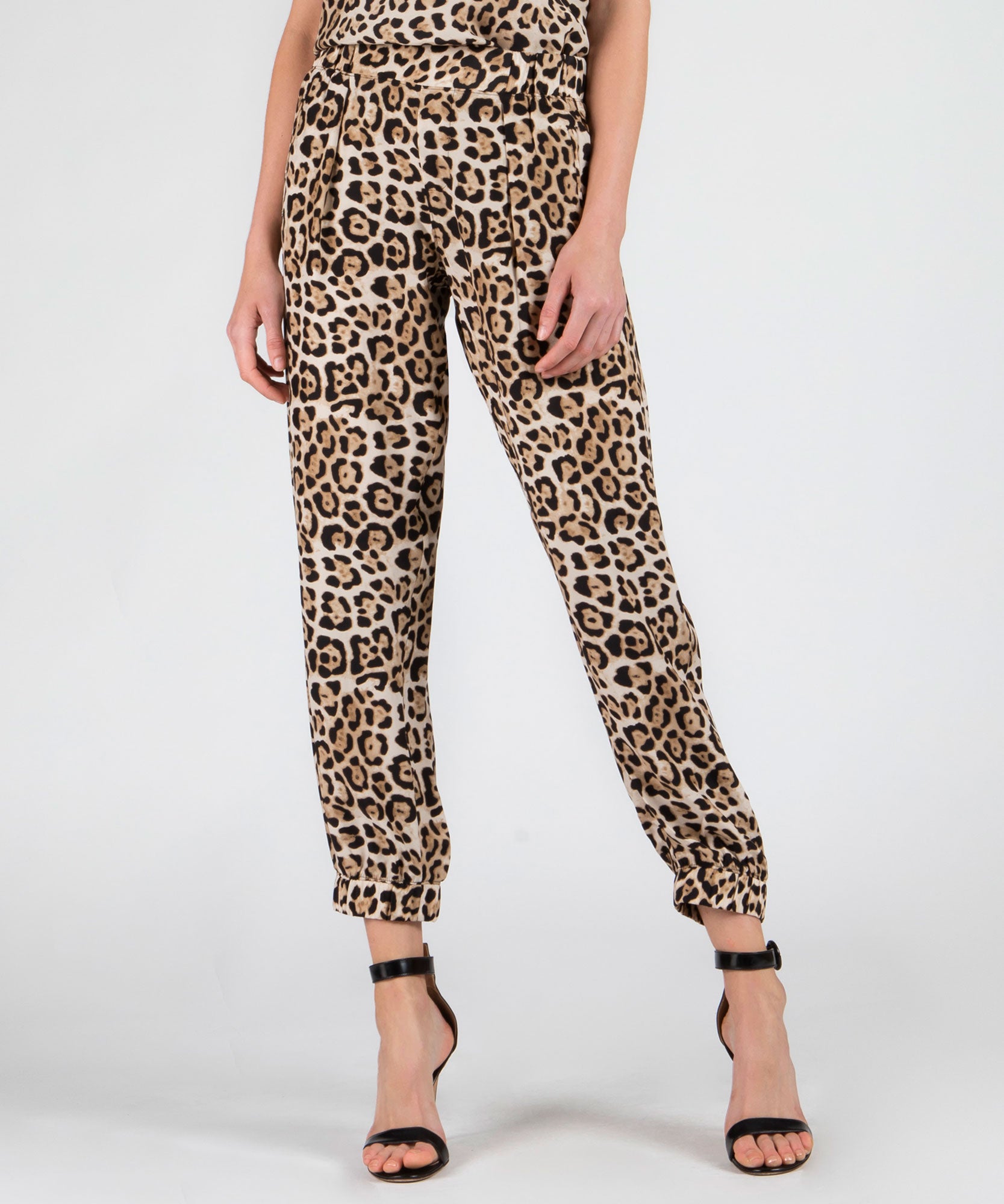 leopard sweatpants womens