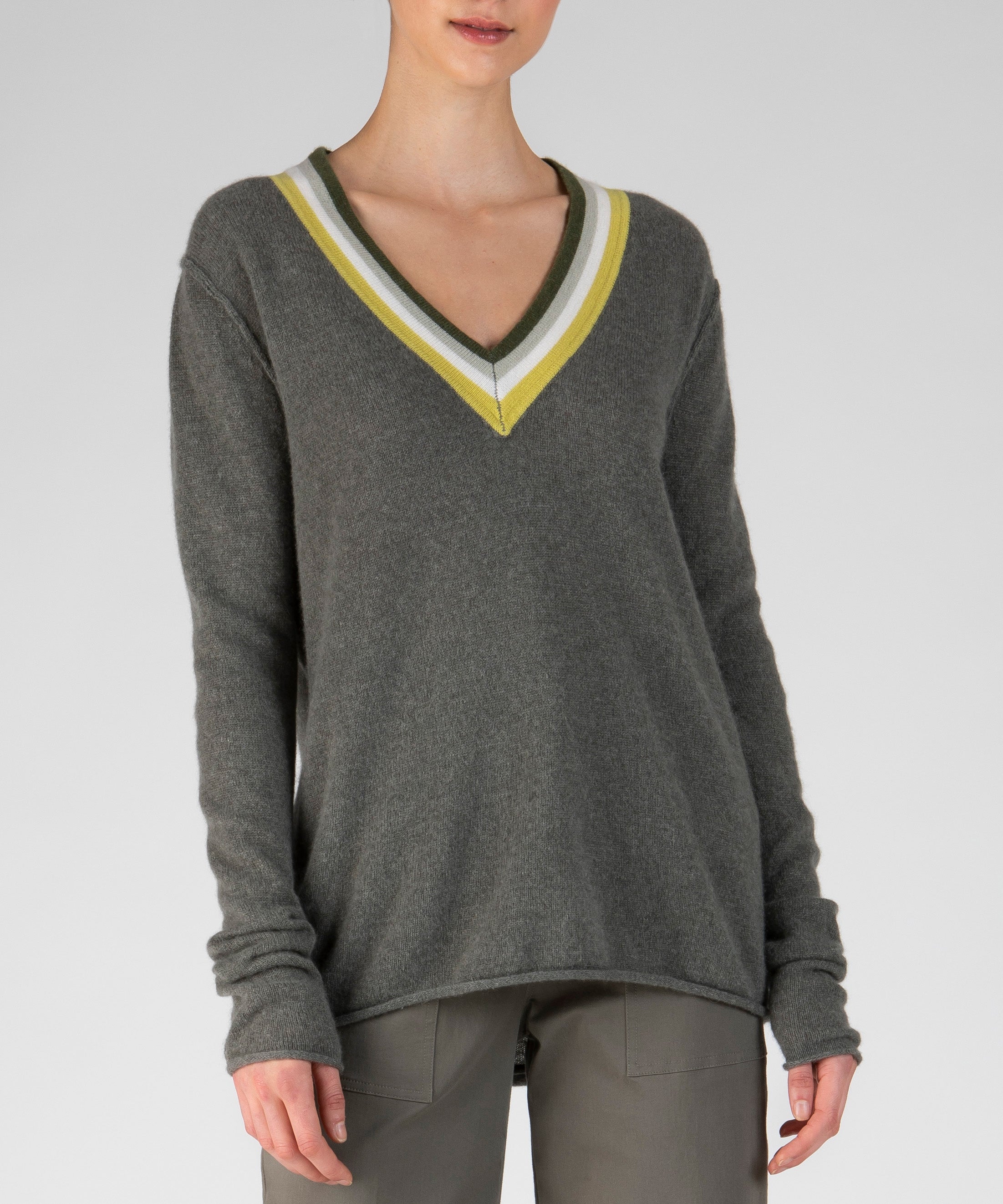 cashmere v neck