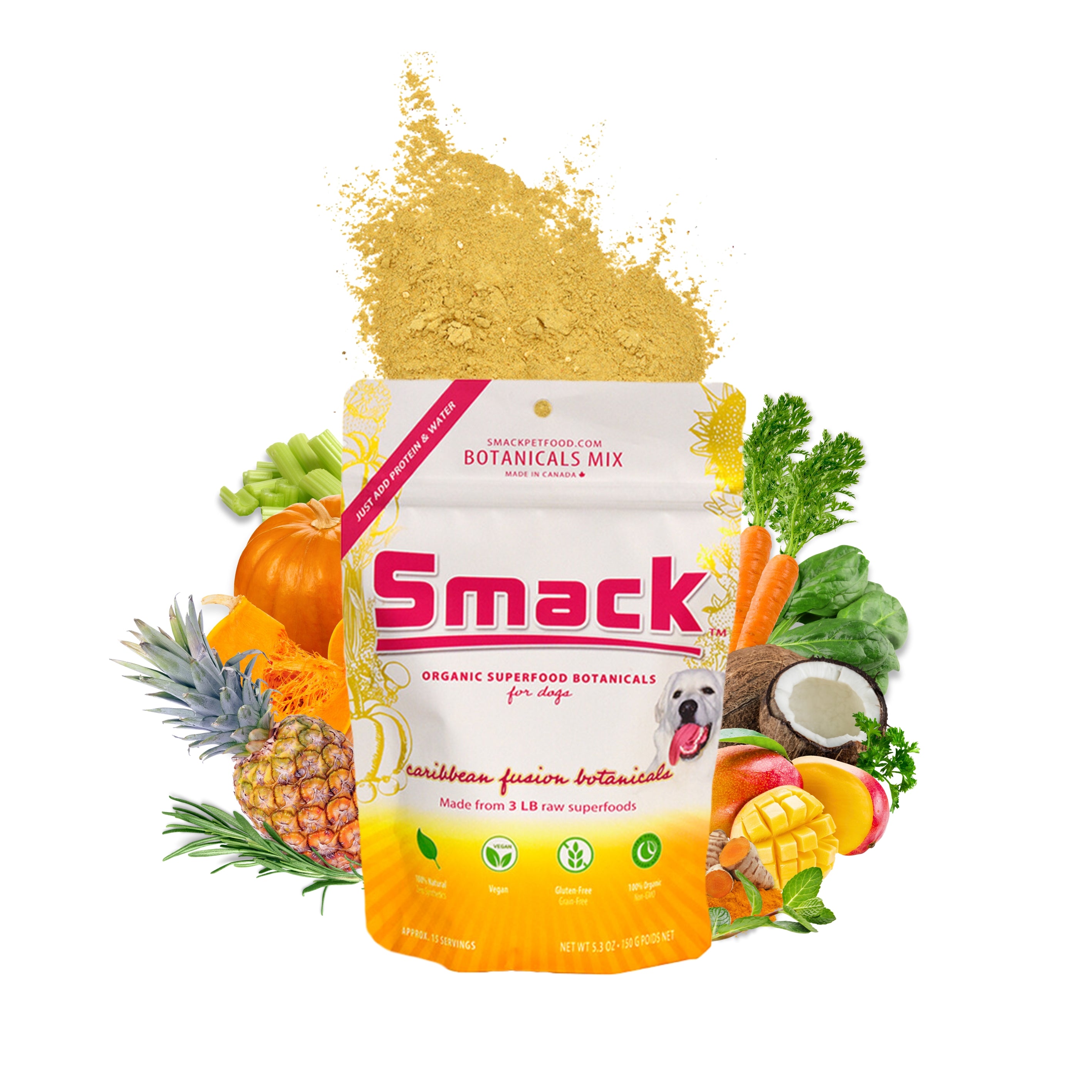 Caribbean Fusion Botanicals (DOG) W1 - Smack Pet Food product image