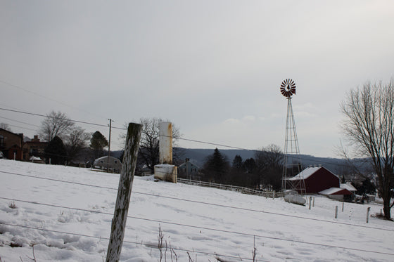 Windmill on a hill