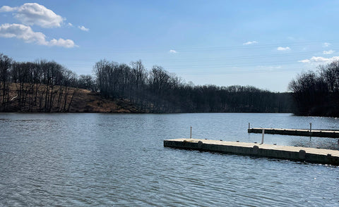 Boat docks at Muddy Run