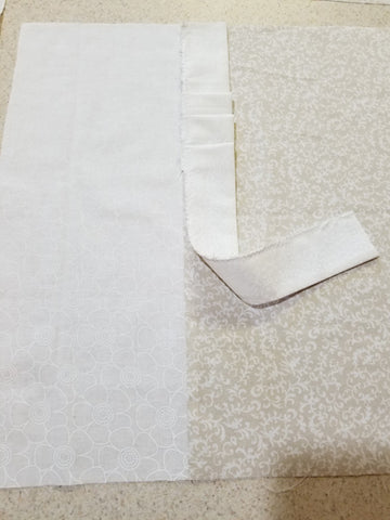 Sewing Ruffle onto Pillow Sham