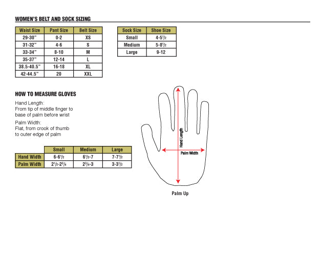 Women's Size Chart for Carhartt Clothing – Good's Store Online