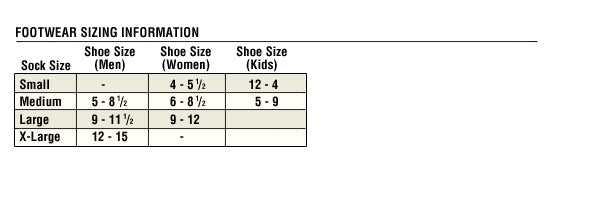 Muck Boot Size Chart