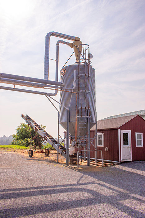 Sawdust bin