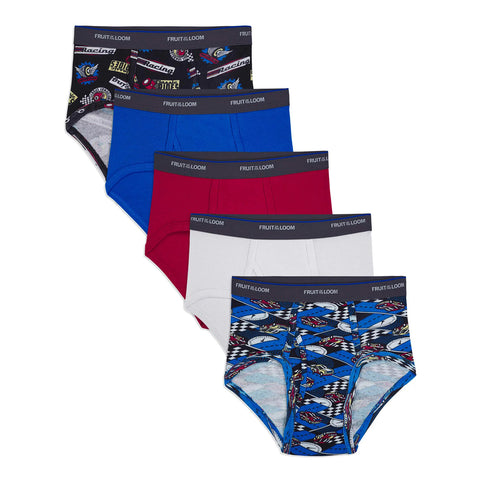 Fruit of the Loom Men's Low Rise Brief - Colors May Vary(Pack of 5