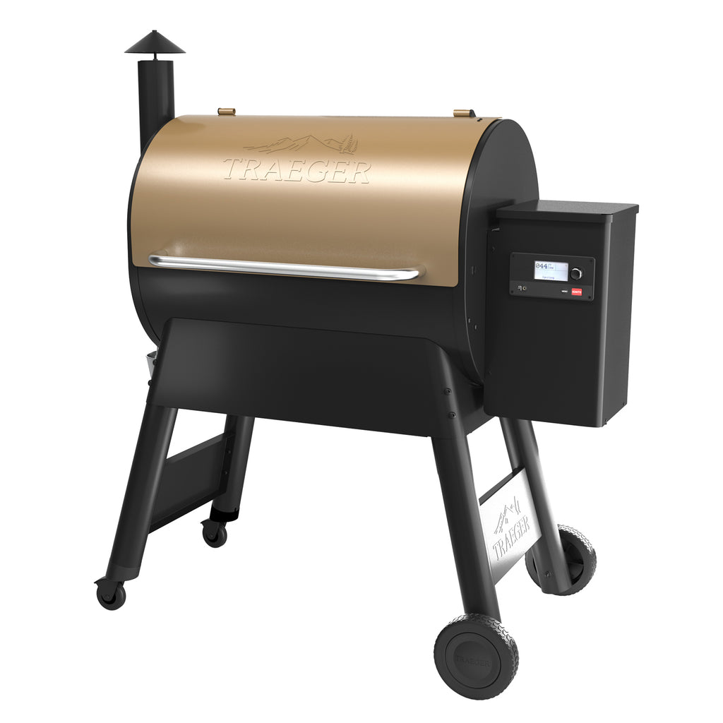 traeger smoke stack cap height