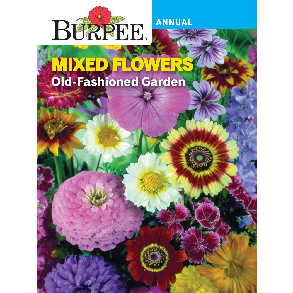 Burpee Old-Fashioned Garden Mix Flowers Seed Pack 39548 – Good's Store ...