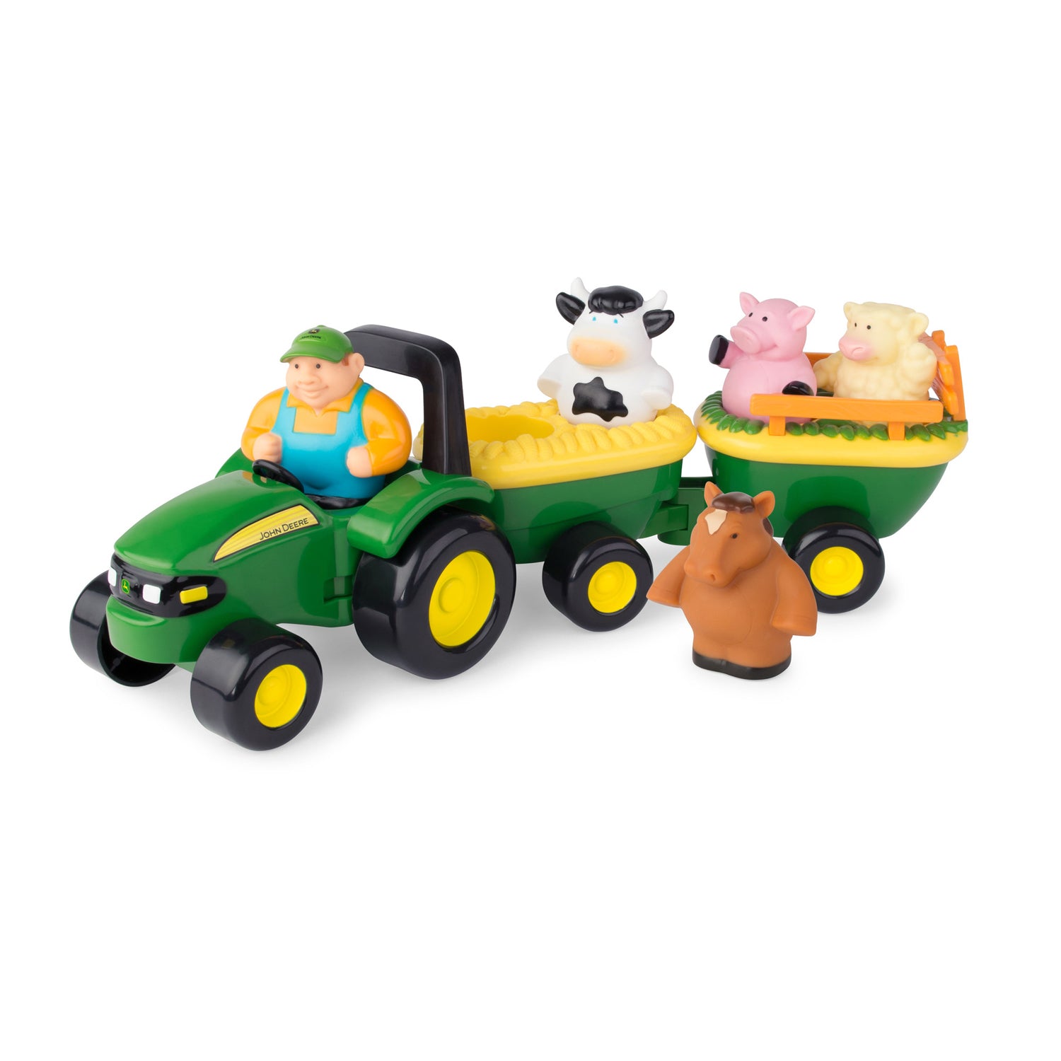 john deere tractor and wagon ride on