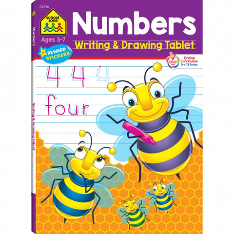 Alphabet Stickers Workbook – School Zone Publishing Company