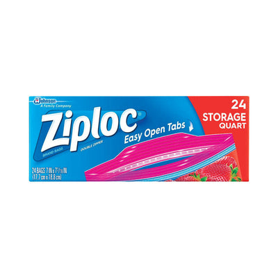 Ziploc Storage Quart Bags