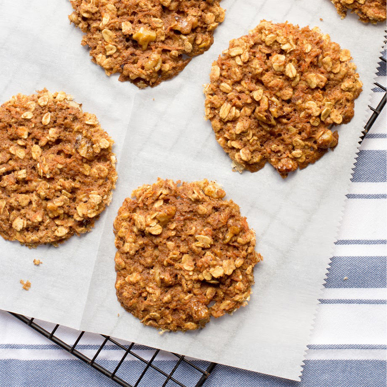 Carrot-Oats Breakfast Cookies