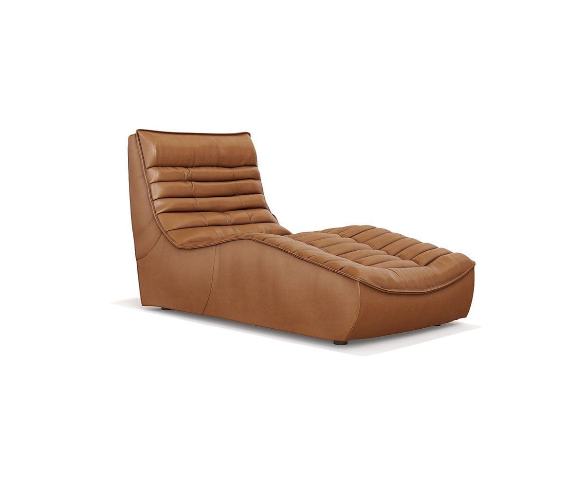 Image of Diego Leather Chaise