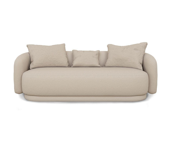 Liliana Leather Small Sofa - Scandinavian Designs