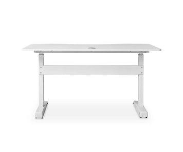 Otto Sit Stand Desk with Modesty Panel - Dania Furniture