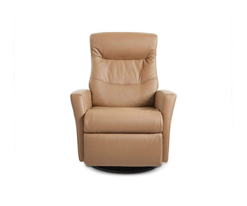 Stamford Leather Recliner Chair - Aged Brown – Greenslades Furniture