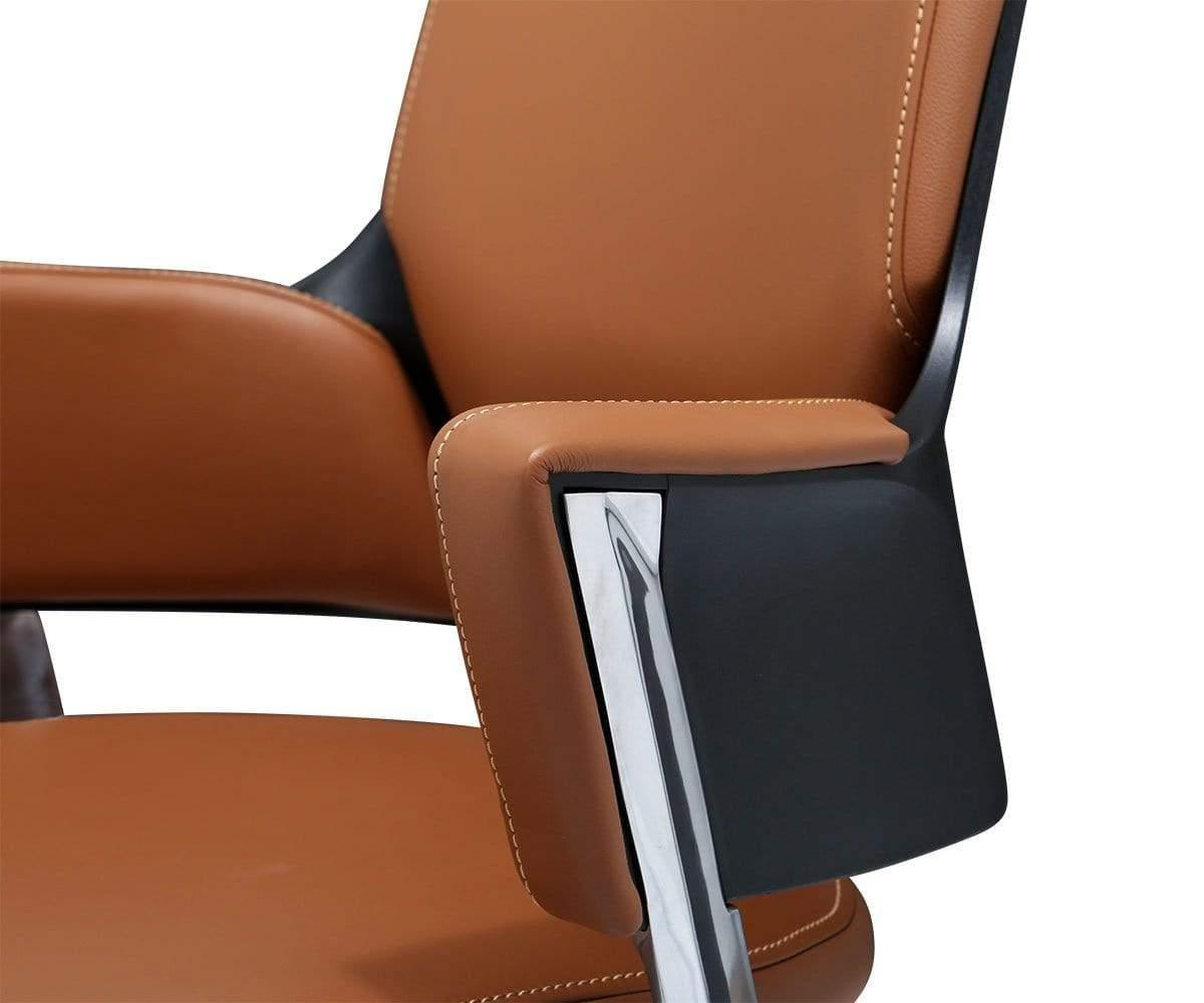 delphi leather desk chair