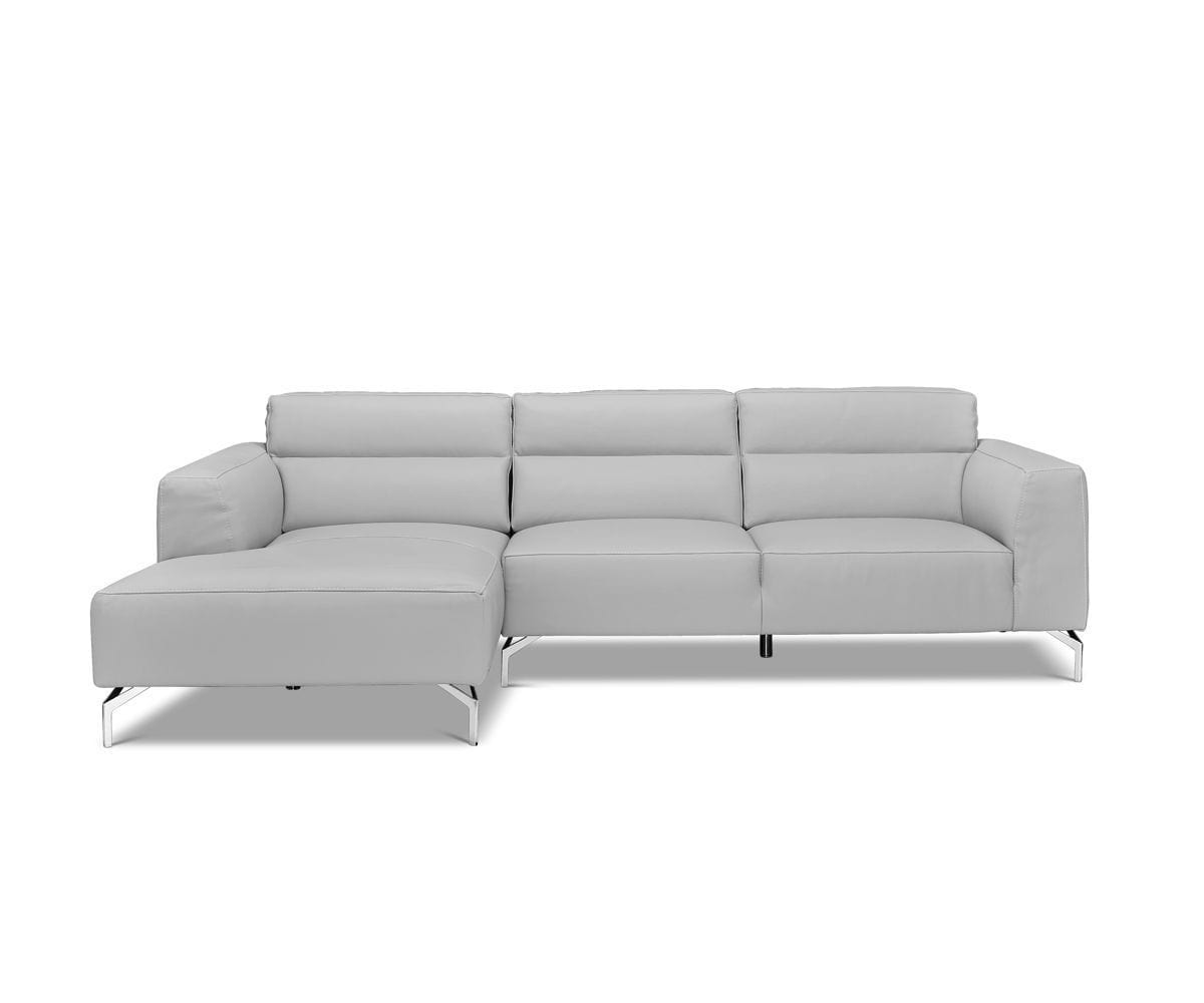 Image of Gianna Leather Left Chaise Sectional