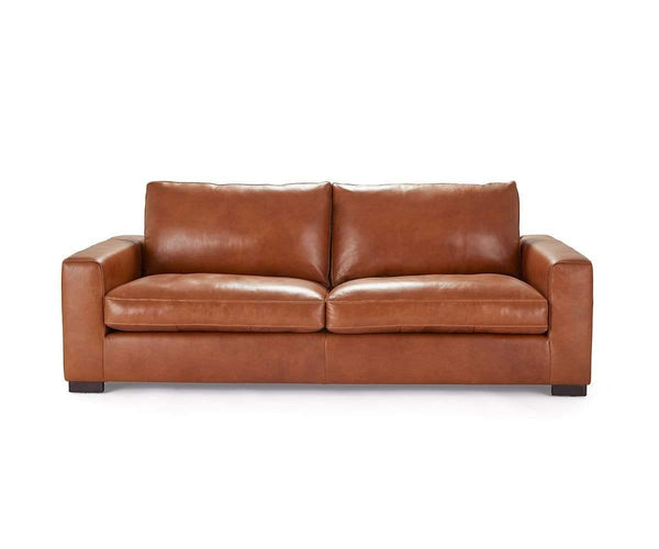 Braxten Leather Sofa - Scandinavian Designs