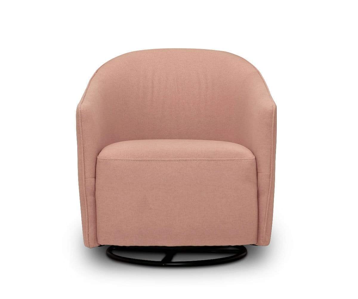 blush rocking chair