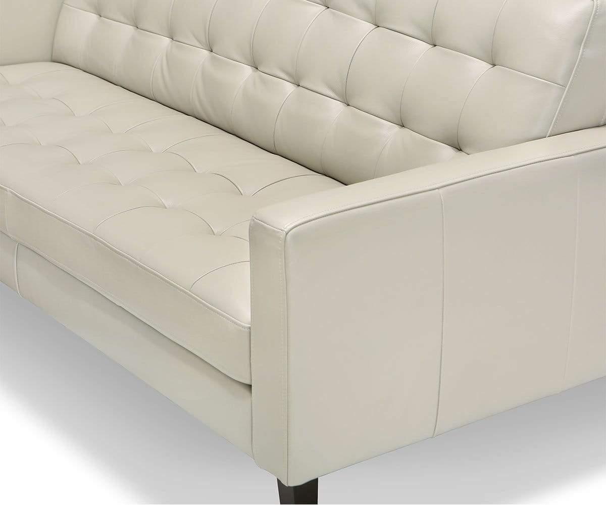 laura leather sofa ez living