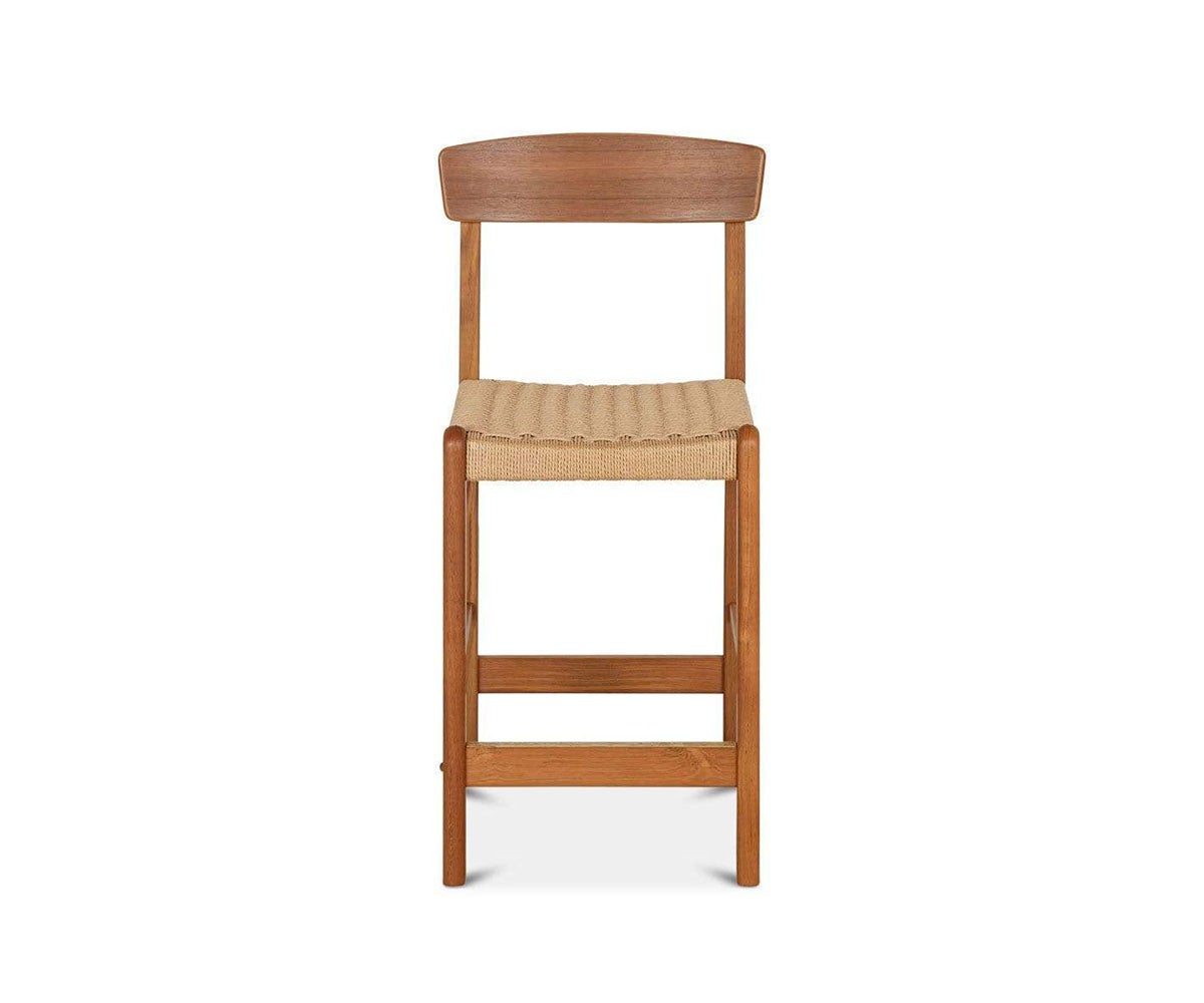 scandinavian wood stool