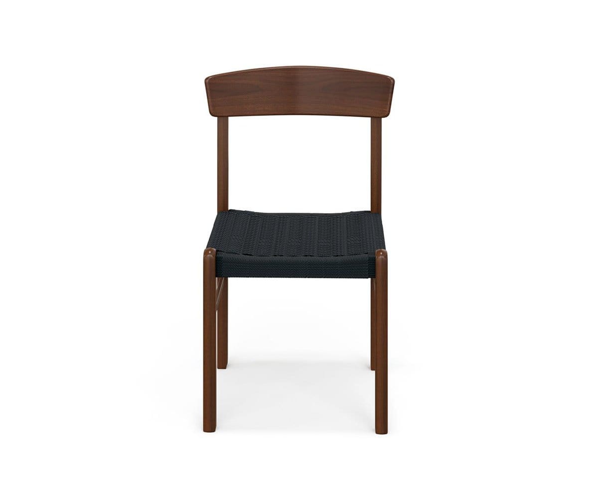 Image of Raholt Rope Dining Chair - Walnut