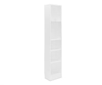 Stuen Narrow Tall Bookcase - Scandinavian Designs