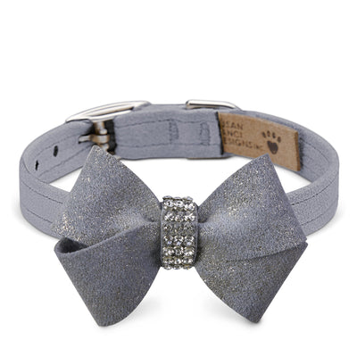 Platinum Glitzerati Nouveau Bow Collar | Susan Lanci Designs | Reviews