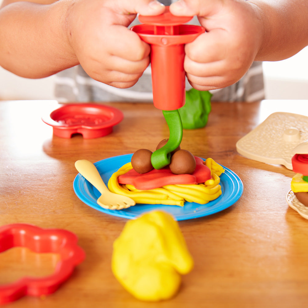 green toys play food